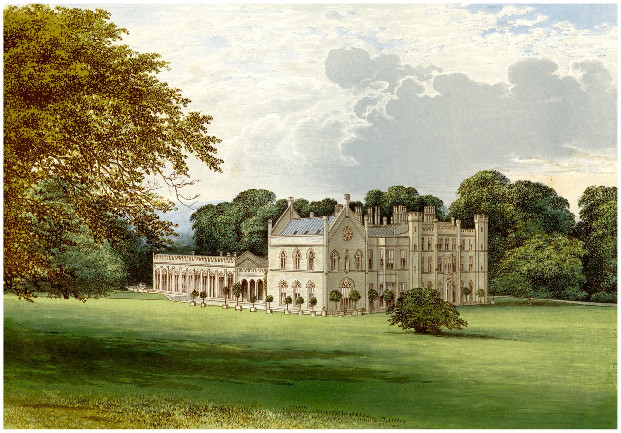 Wycombe Abbey, Buckinghamshire, casa di Lord Carrington, c1880 da Unbekannt