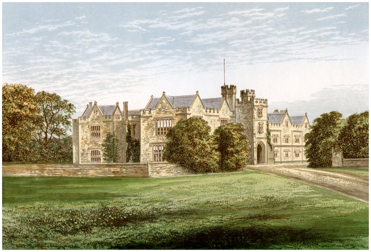 Wytham Abbey, Oxfordshire, casa del conte di Abingdon da Unbekannt