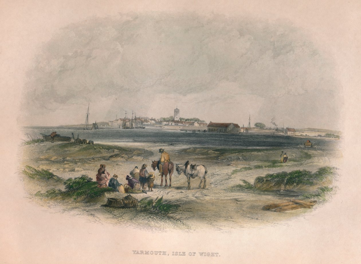 Yarmouth, Isola di Wight, XIX secolo da Unbekannt