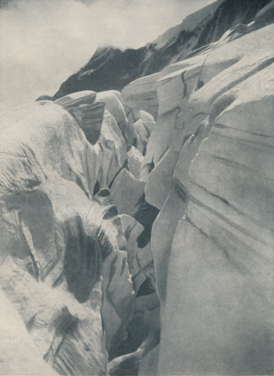 Crepaccio Sbavato dal Bergli Sopra Grindelwald, c1935 da Unbekannt