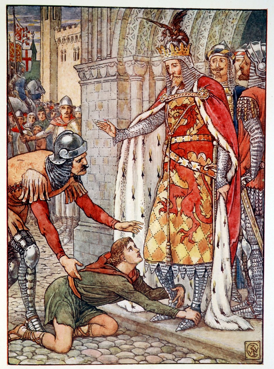 Il giovane Owen fa appello al re, 1911 da Unbekannt