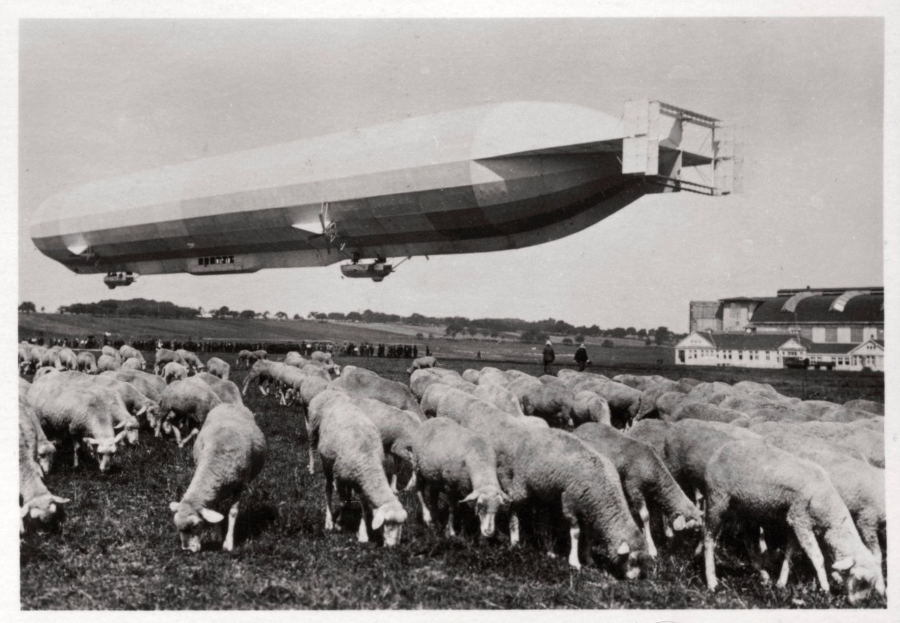 Zeppelin LZ8 Deutschland II, Schwaben, Germania da Unbekannt