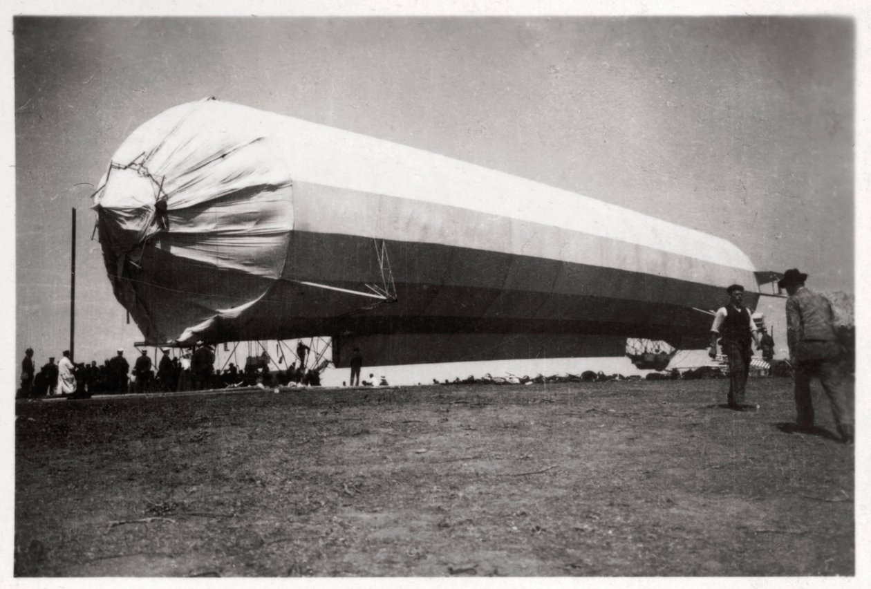 Zeppelin LZ 5 a Goeppingen, Germania, 1909 1933 da Unbekannt