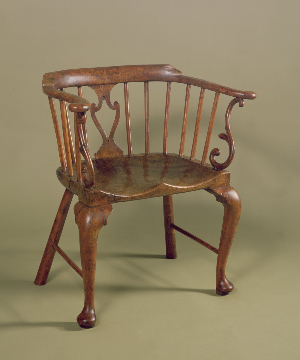 Sedia Windsor in tasso e olmo, c.1760 da Unbekannt Unbekannt
