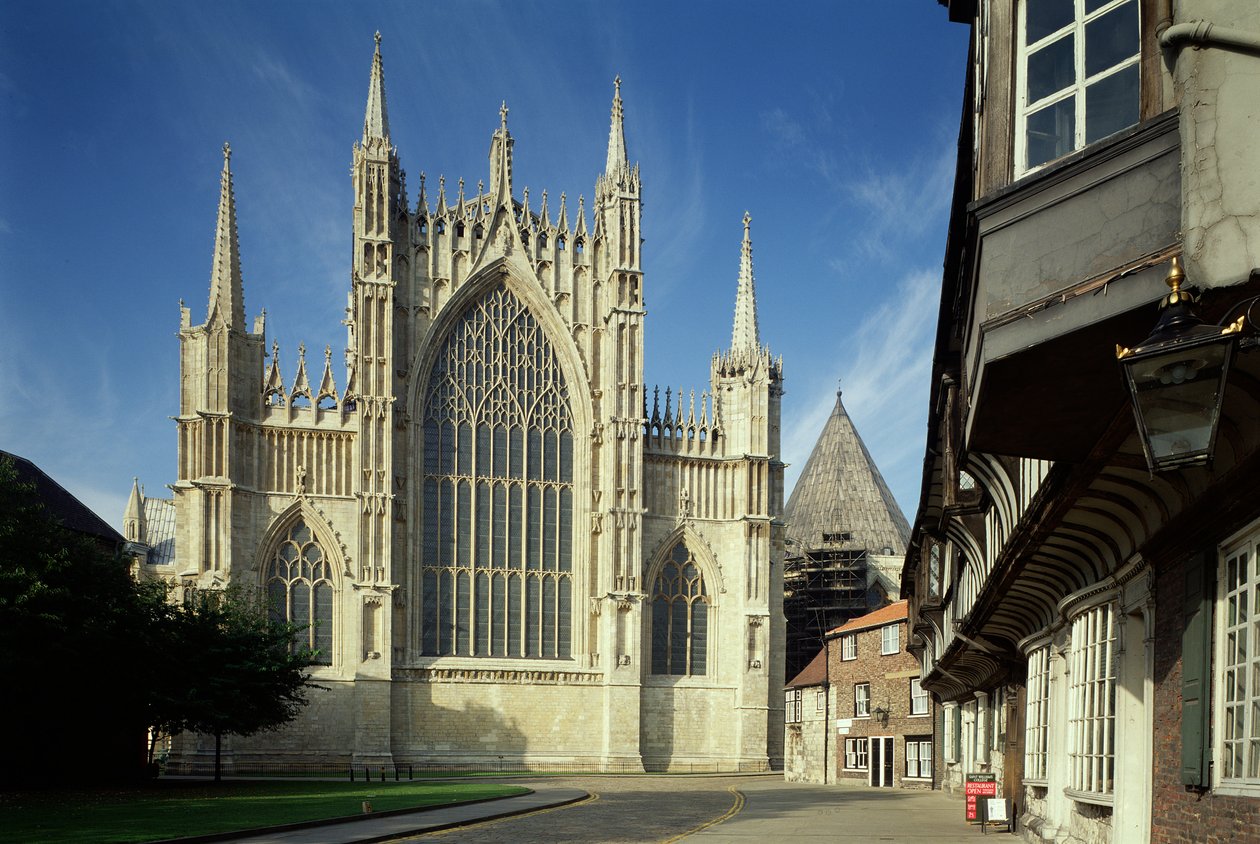 Vista esterna della Cattedrale di York, Yorkshire da Unbekannt Unbekannt