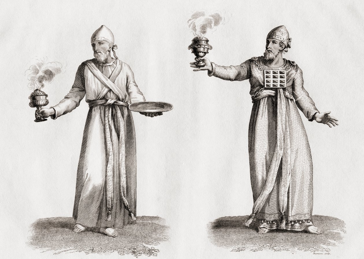 Sommi sacerdoti come immaginati nell