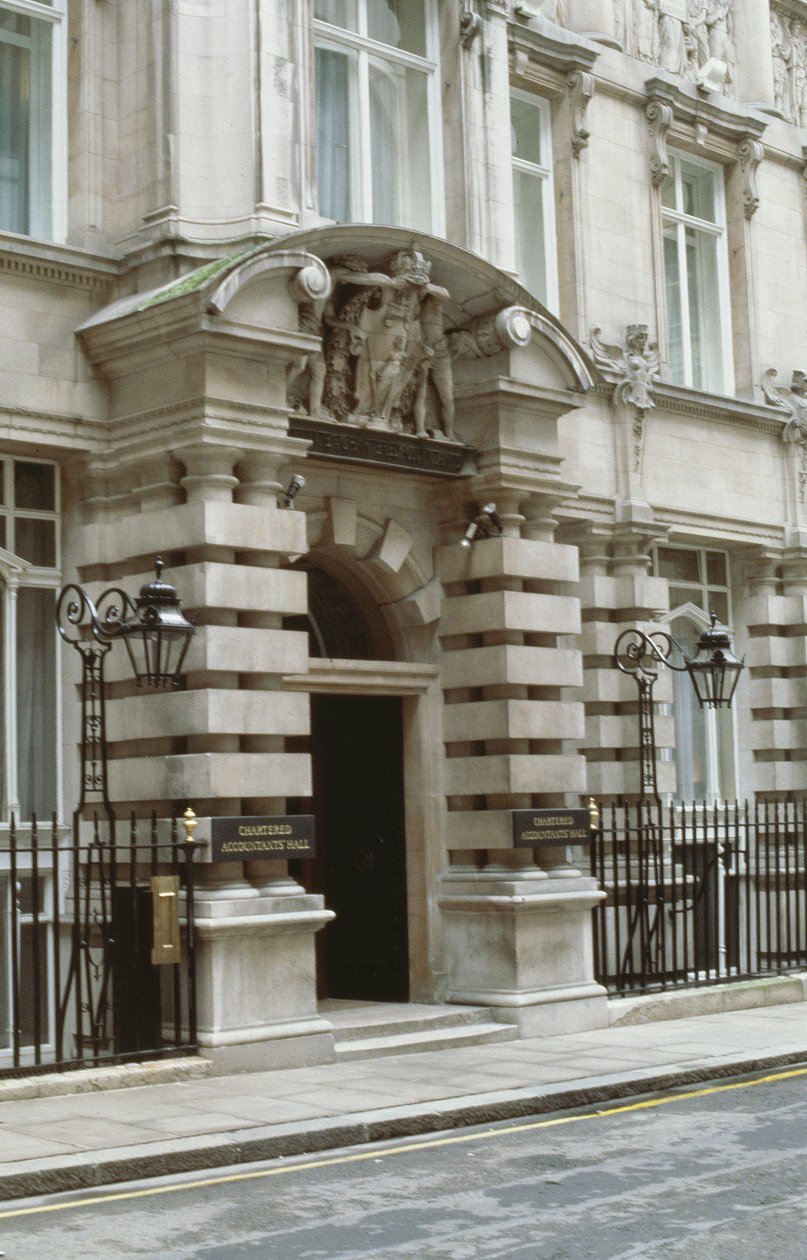 Institute of Chartered Accountants, Moorgate Place, Londra EC2 da Unbekannt Unbekannt
