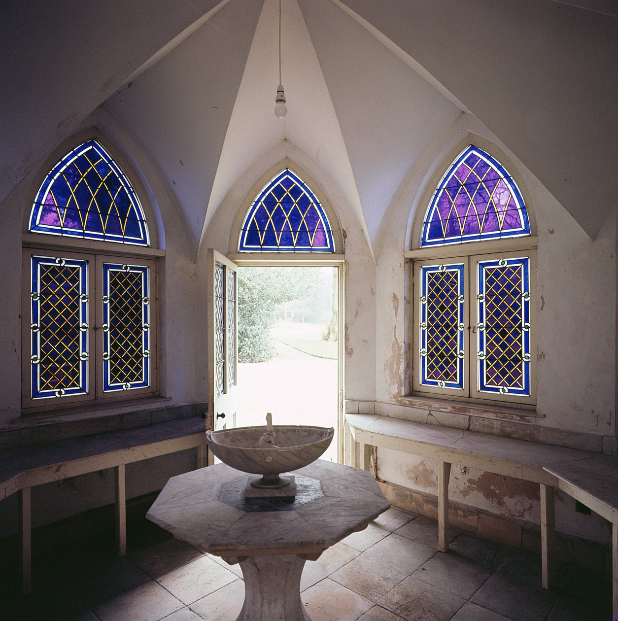 Interno della latteria, Corsham Court, Wiltshire da Unbekannt Unbekannt