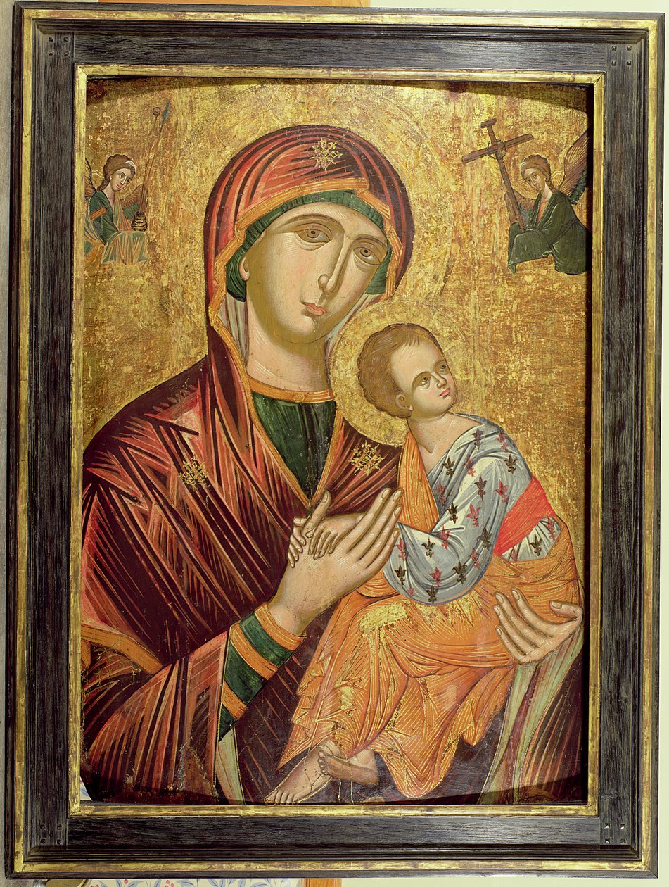 Madre di Dio della Passione, icona greca da Creta, inizio XVI secolo da Unbekannt Unbekannt