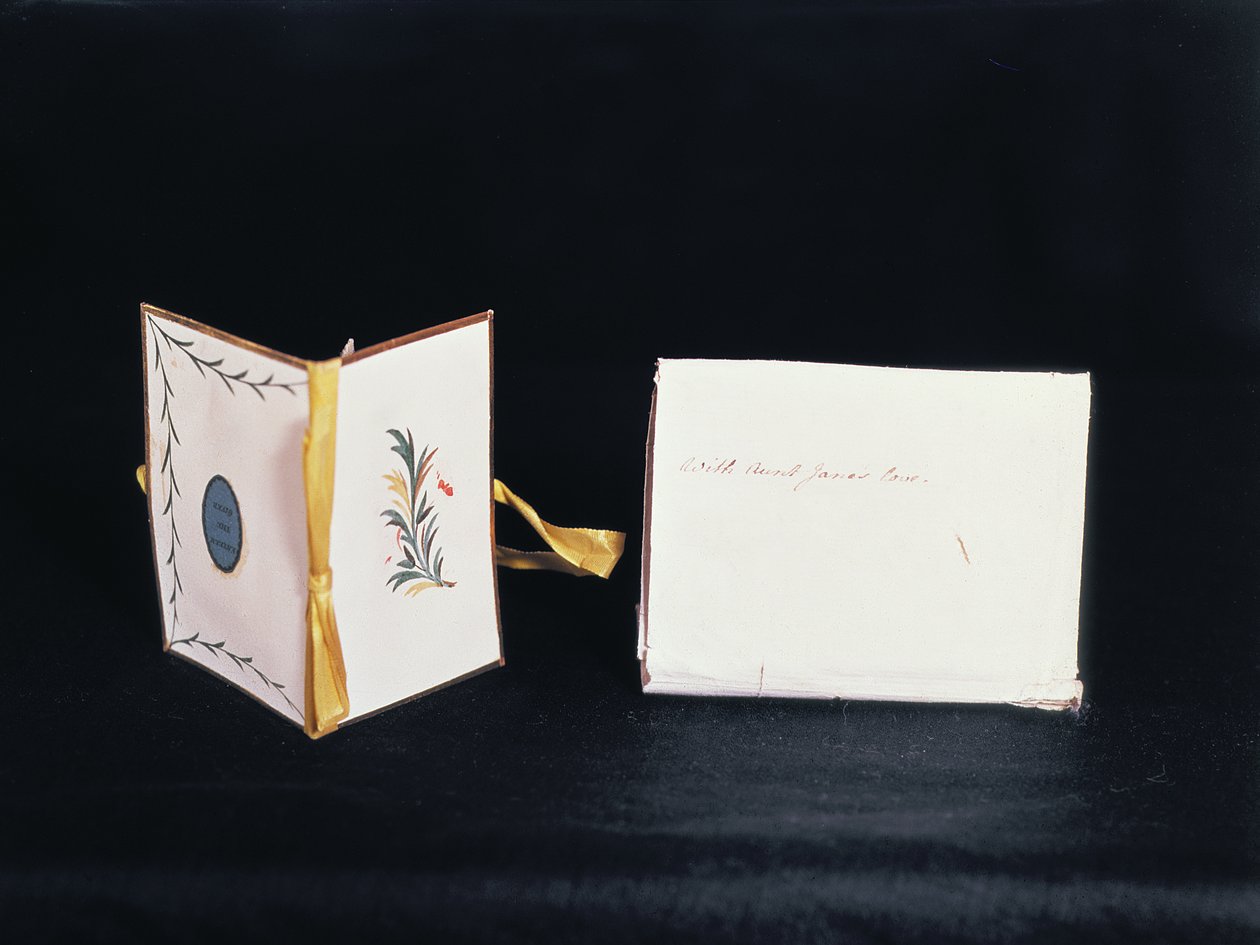 Porta aghi realizzato da Jane Austen, fine XVIII secolo da Unbekannt Unbekannt