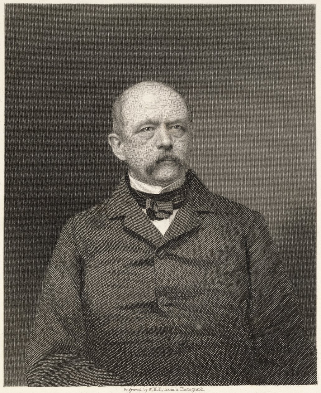 Ritratto di Otto von Bismarck (1815-98) inciso da William Holl (1807-71) da una fotografia, pub. da William Mackenzie da Unbekannt Unbekannt