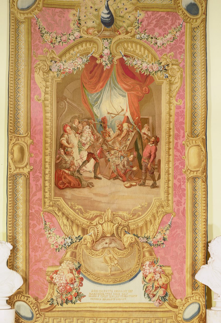 Scena da Don Chisciotte, arazzo dalla Galleria dei Reggenti da Unbekannt Unbekannt