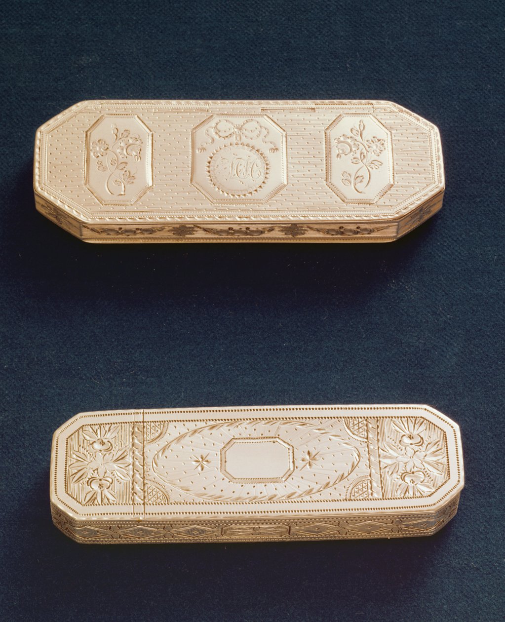 Scatole per stuzzicadenti in argento di Samuel Pemberton, Birmingham, 1791 da Unbekannt Unbekannt