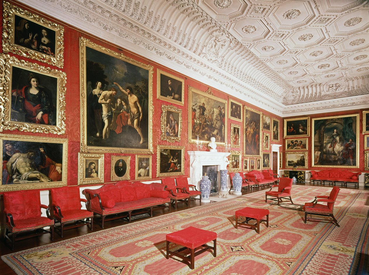 La Galleria dei Quadri, Corsham Court, Wiltshire da Unbekannt Unbekannt