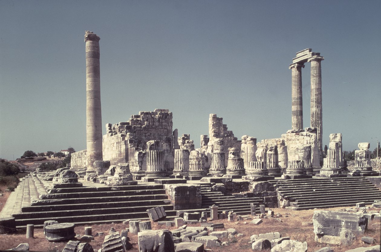 Il Tempio di Apollo, c.300 a.C. da Unbekannt Unbekannt