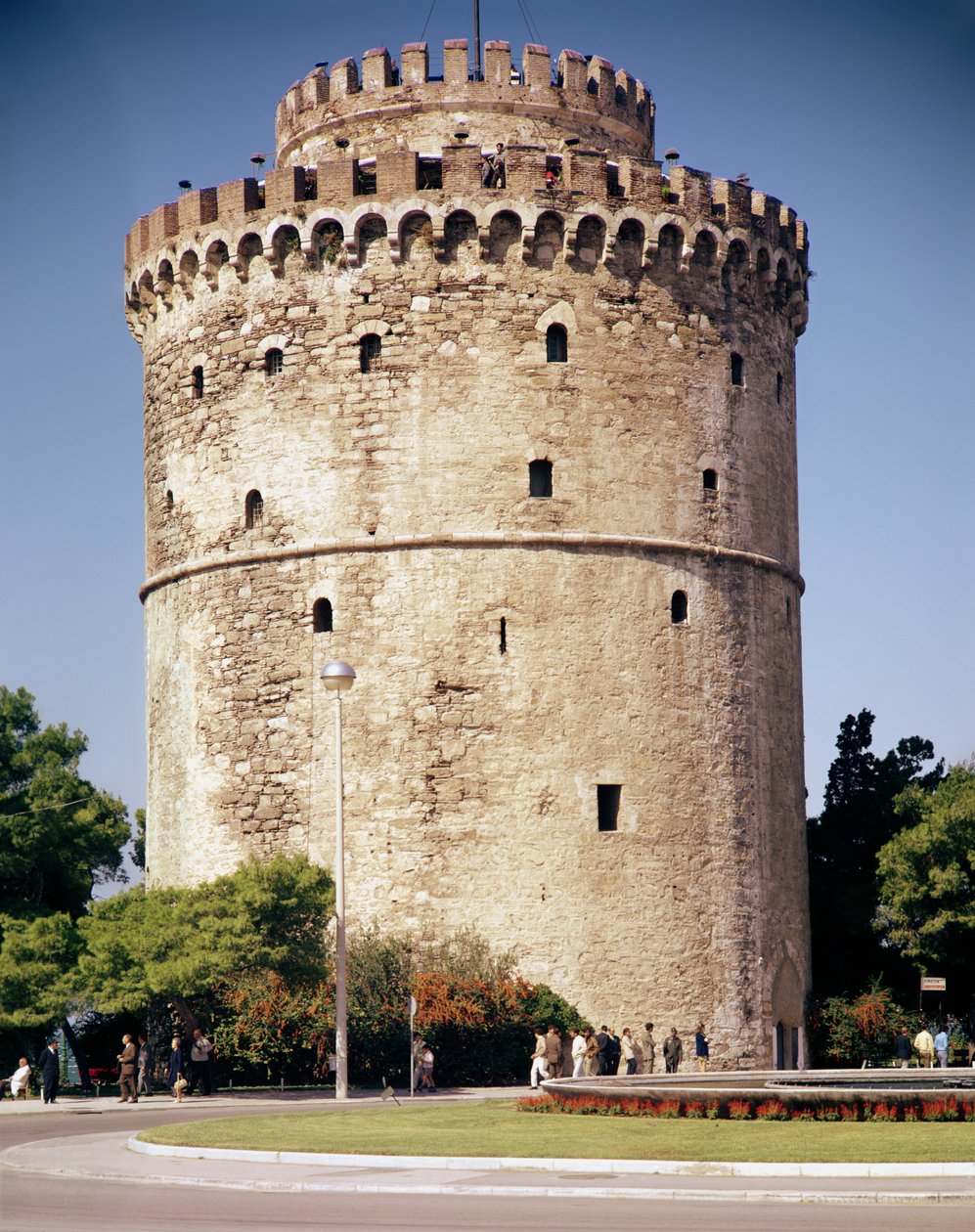 La Torre Bianca, costruita durante il regno di Solimano il Magnifico da Unbekannt Unbekannt