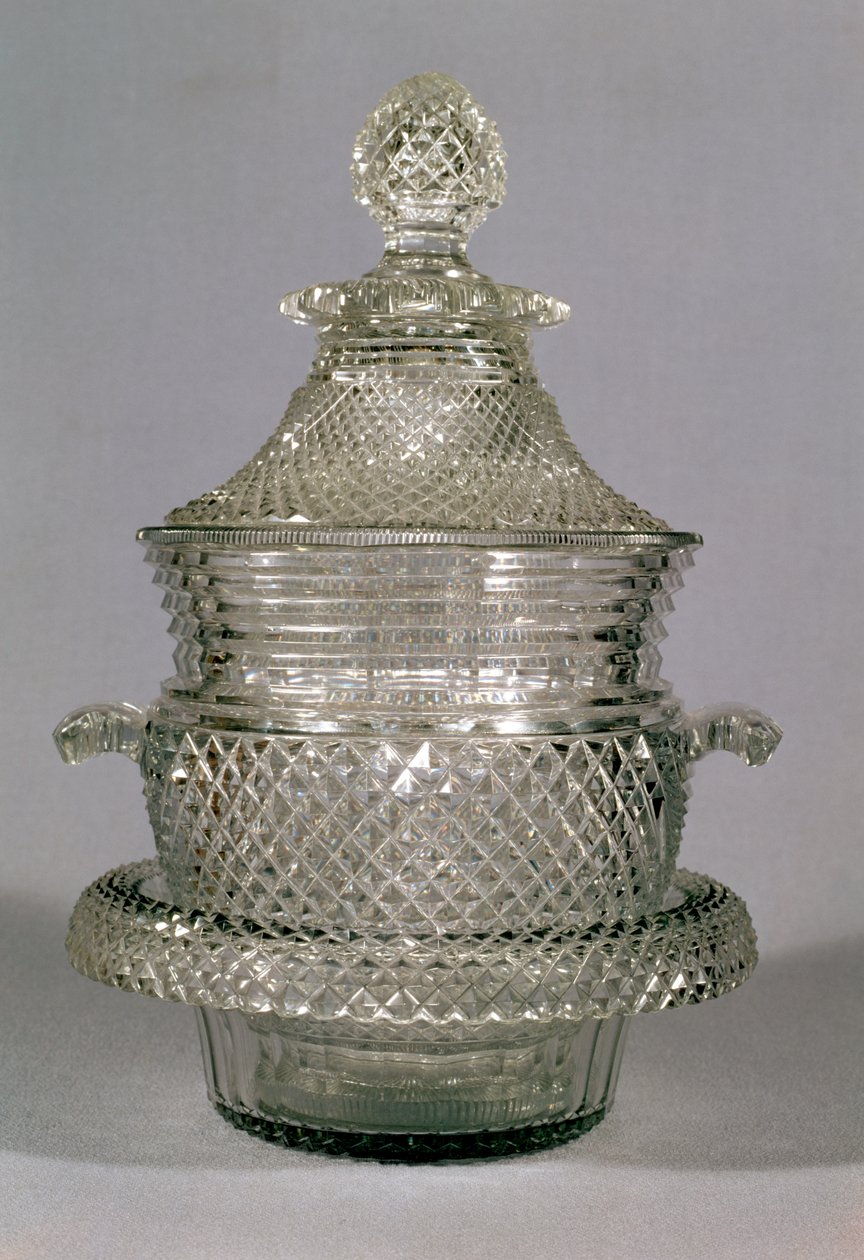 Raffredda vino, c.1815-20 (vetro tagliato) da Unbekannt Unbekannt