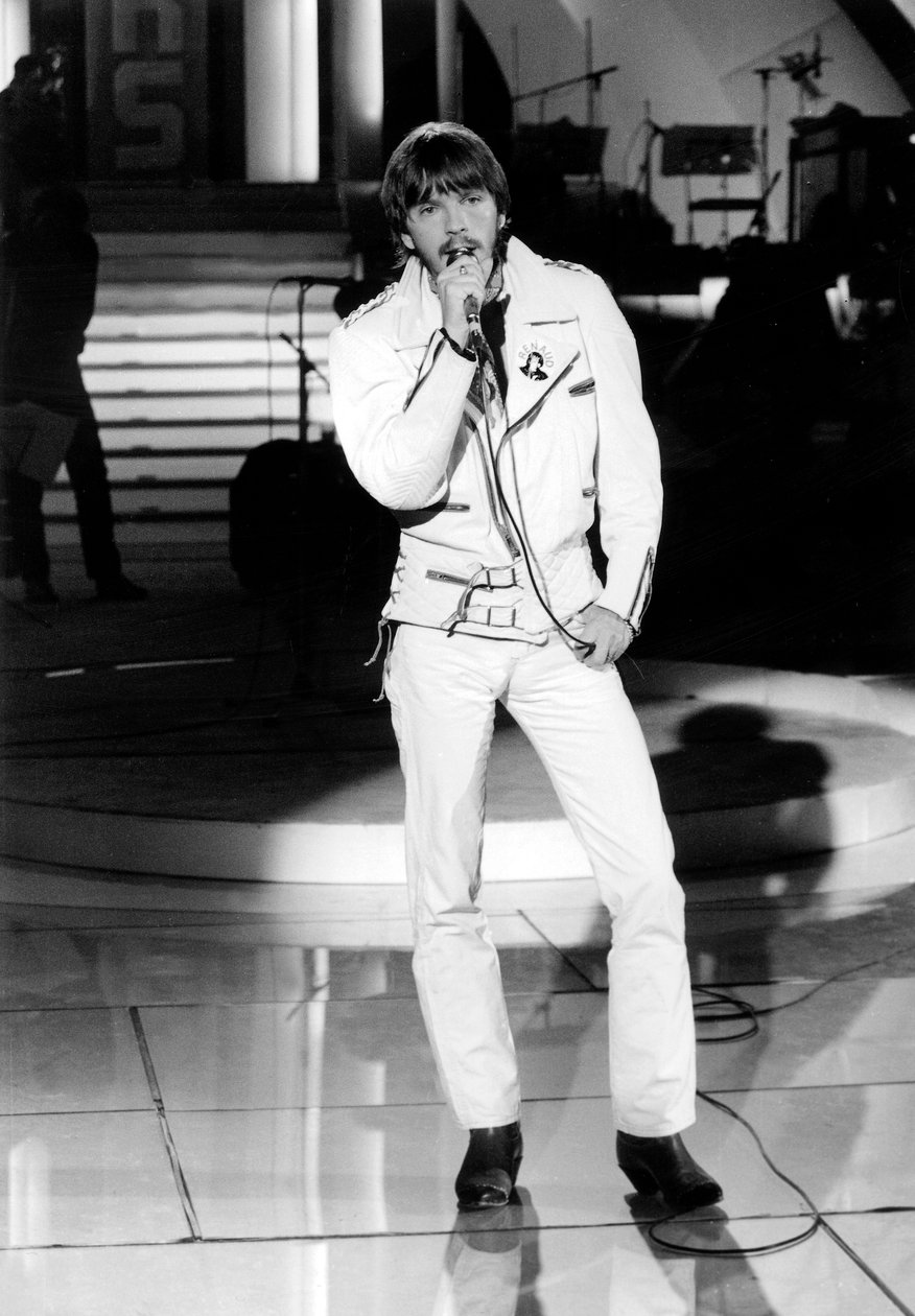 Cantante francese Renaud in programma TV, 23 gennaio 1981 da Unbekannt Unbekannt