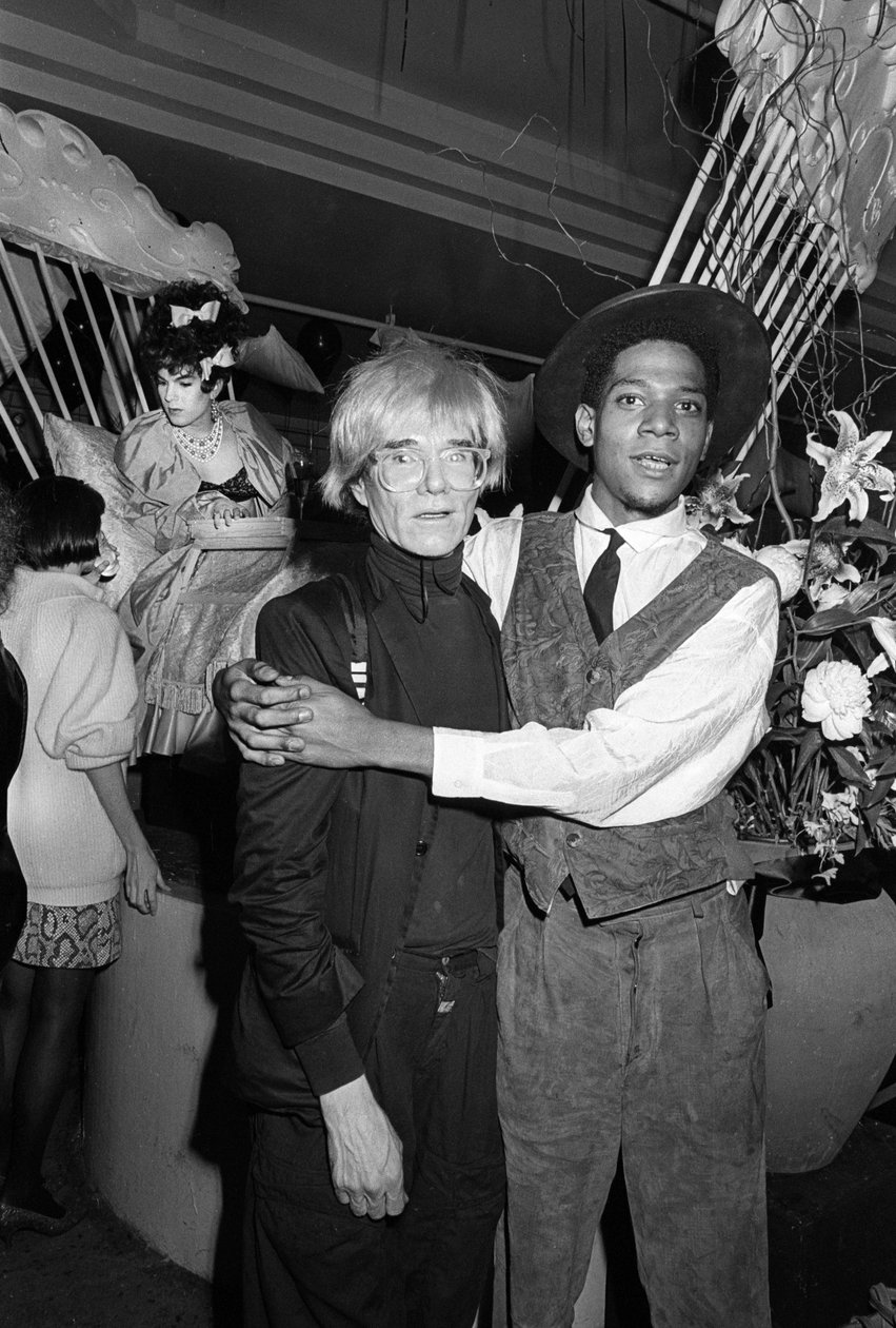 Jean-Michel Basquiat e Andy Warhol, Area, New York, 1984 da Unbekannt Unbekannt