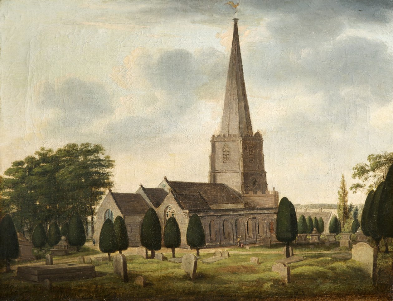 Chiesa di Painswick, Gloucestershire da Unbekannt Unbekannt
