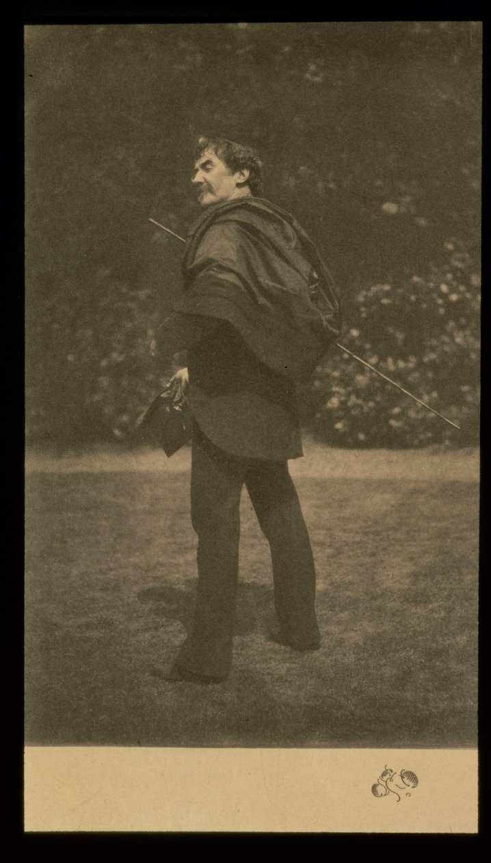 Ritratto fotografico di James Abbott McNeill Whistler da Unbekannt Unbekannt