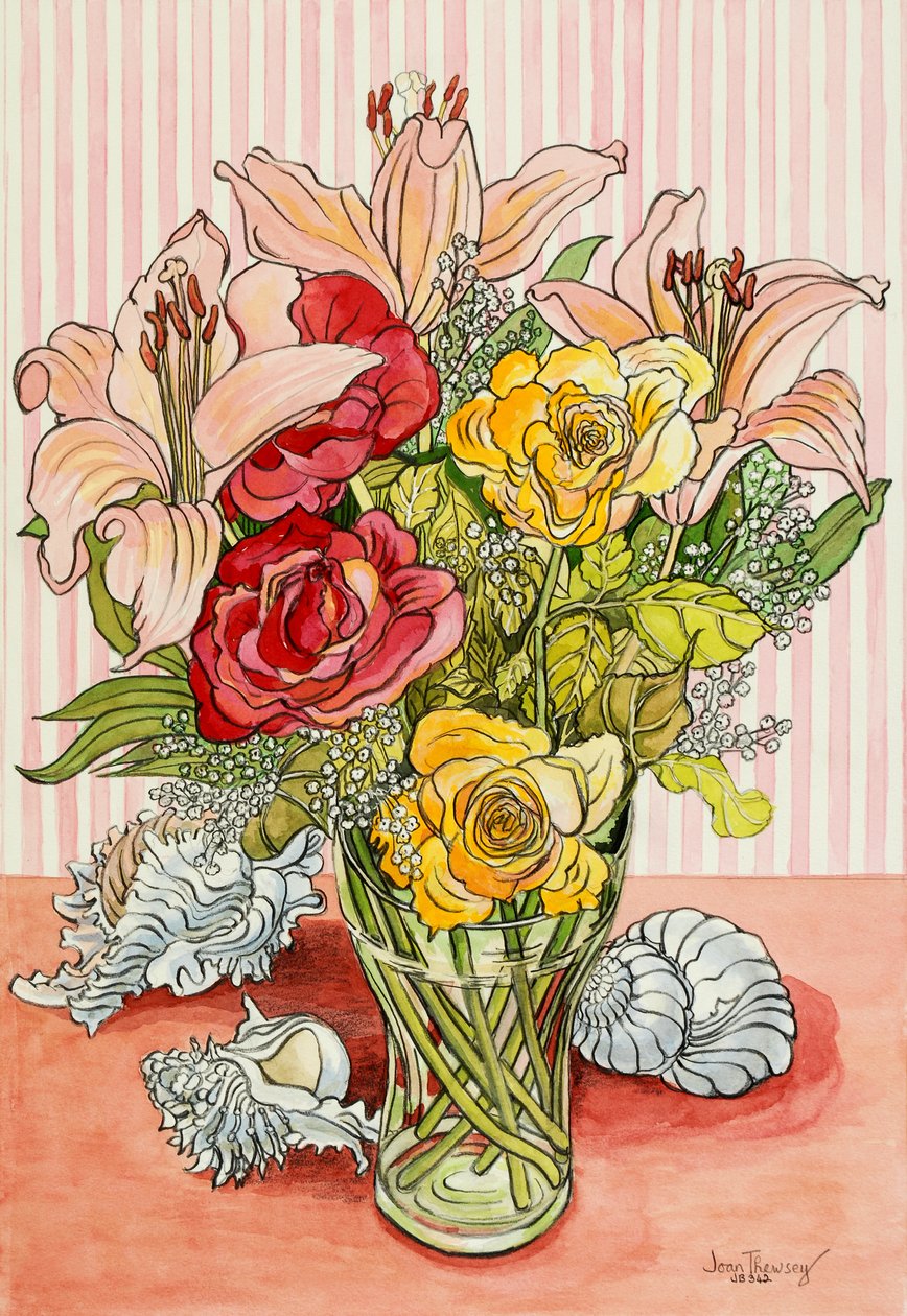 Rose, Gigli e Conchiglie, 2008 da Unbekannt Unbekannt