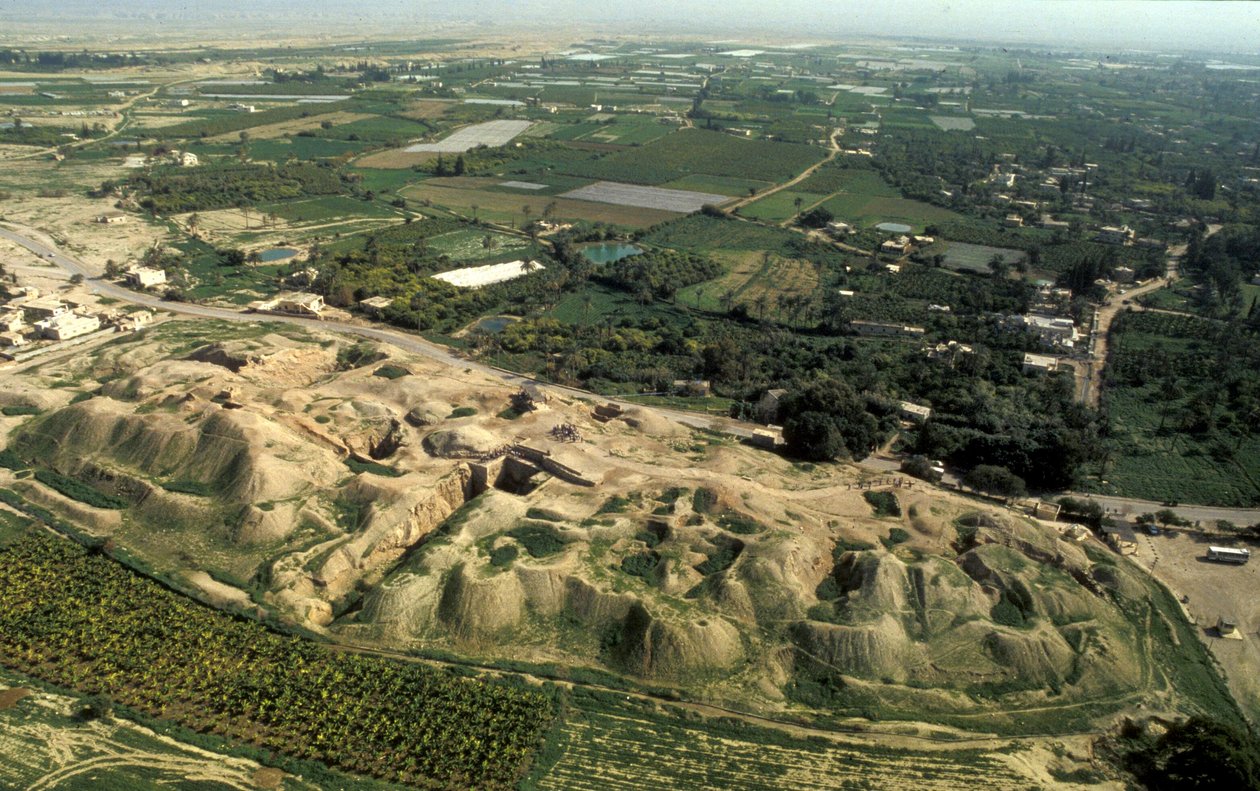 Sito della città neolitica di Tel el-Sultan da Unbekannt Unbekannt
