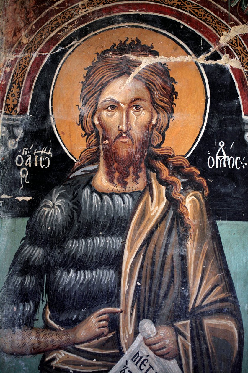 Affresco bizantino del XV secolo da Unbekannt Unbekannt