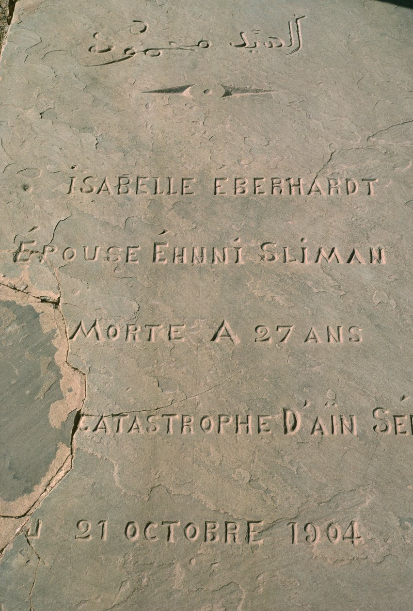 Tomba di Isabelle Eberhardt da Unbekannt Unbekannt