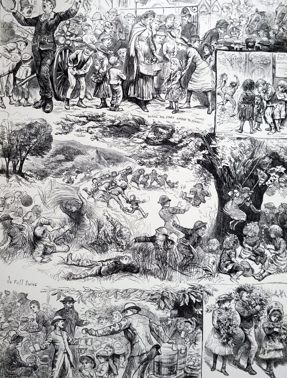 Una giornata in campagna da Unbekannter Künstler