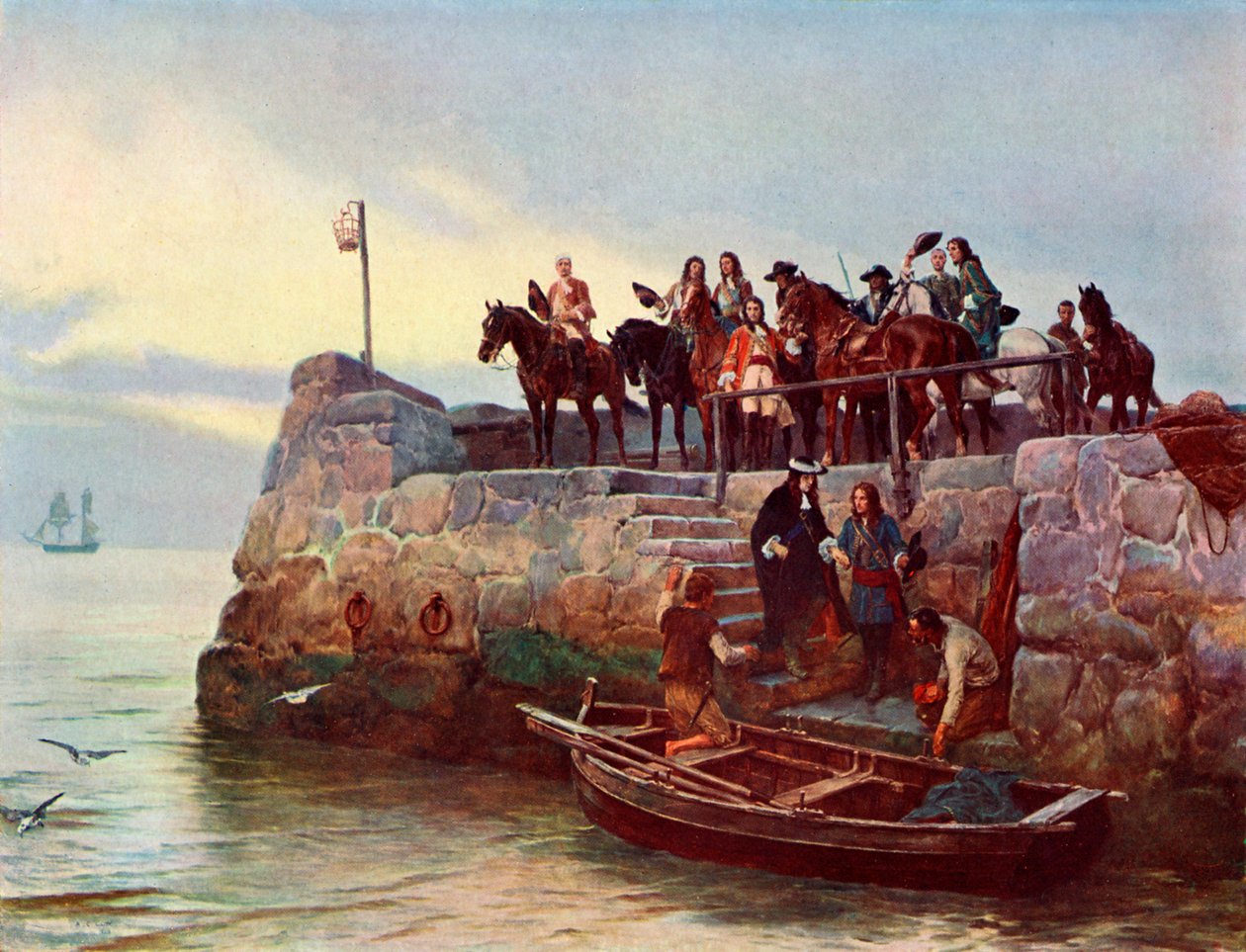Una causa persa: La fuga di Giacomo II da Unbekannter Künstler