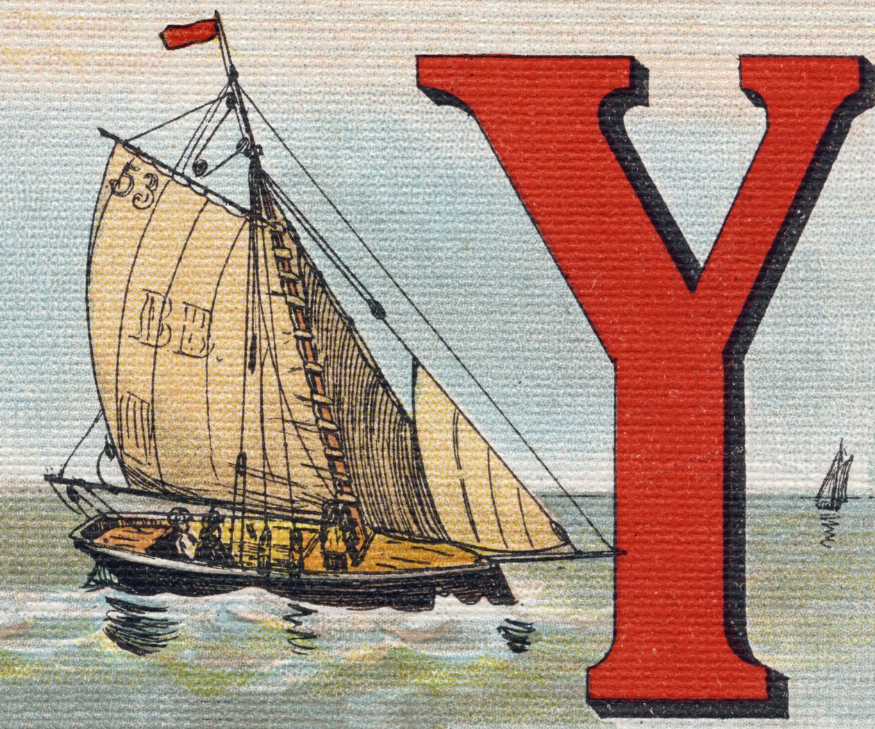 Uno yacht da Unbekannt
