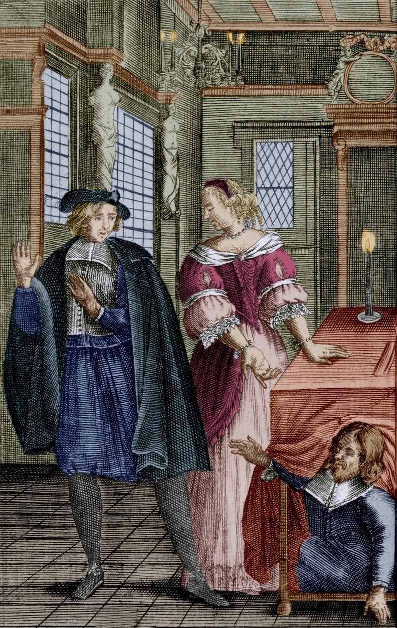 Una scena della commedia 