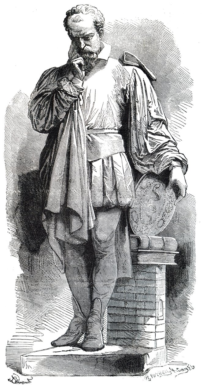 Una statua di Bernard Palissy da Unbekannt