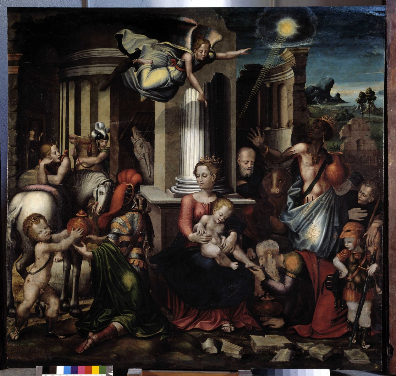 Adorazione dei Magi da Unbekannter Künstler