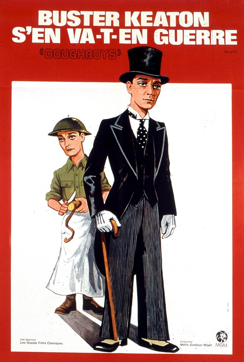 Locandina del film Doughboys con Buster Keaton e Sally Eilers 1930 da Unbekannt