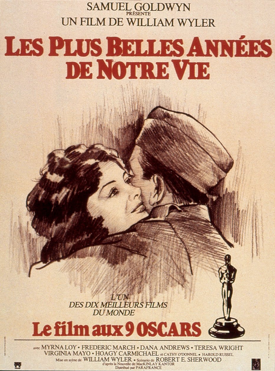 Locandina del film The Best years of our lives 1946 da Unbekannt