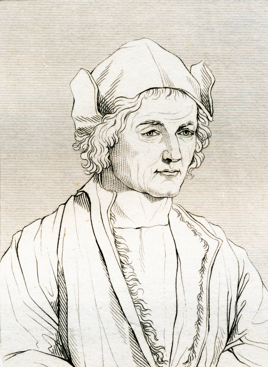 Padre di Albrecht Dürer, dopo un dipinto di Albrecht Dürer nel 1497, da 