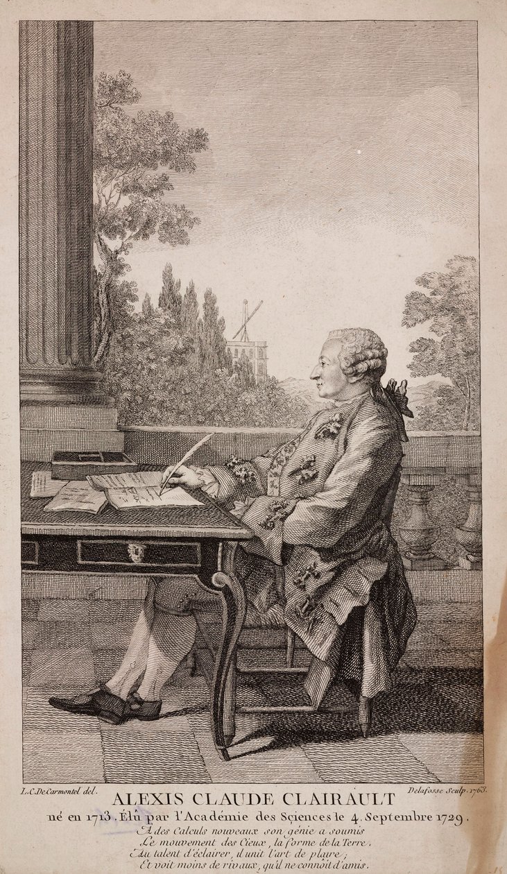 Alexis Claude Clairault (o Clairaut), matematico francese da Unbekannt