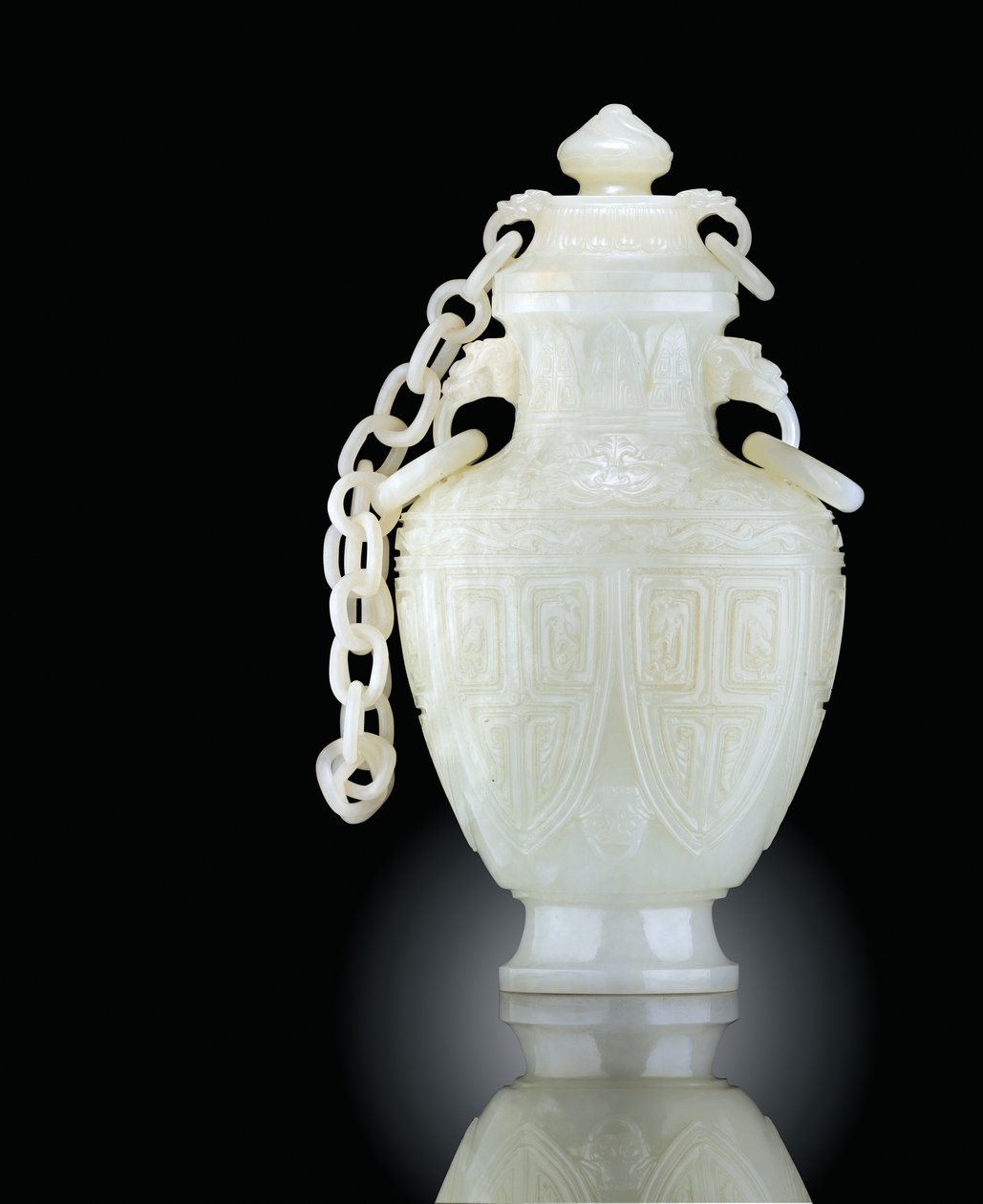 Vaso arcaistico con coperchio, XVIII - XIX secolo da Unbekannt
