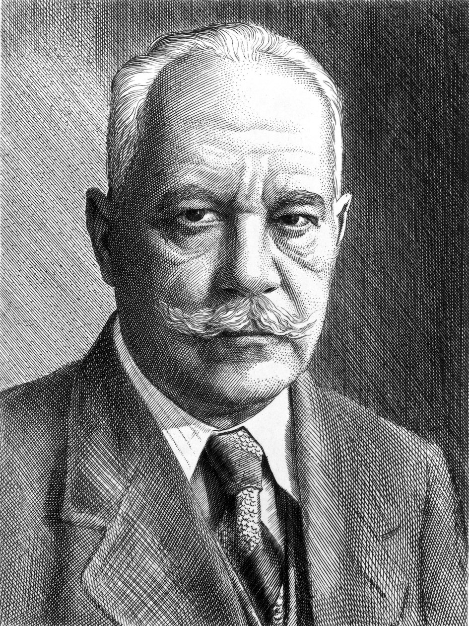 Arnold Sommerfeld, fisico tedesco, c 1910-1920 da Unbekannt