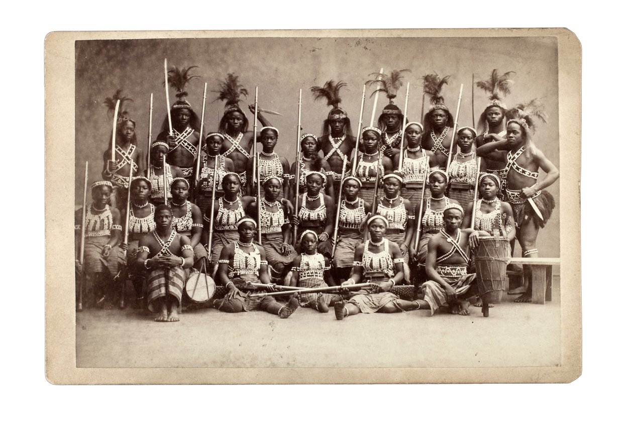 Gruppo Ashanti, Germania anni 1890 da Unbekannt