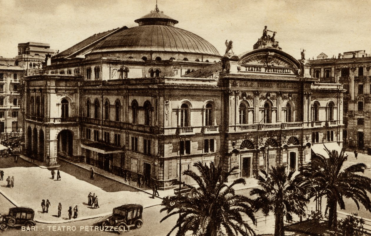 Teatro Petruzzelli di Bari da Unbekannter Künstler