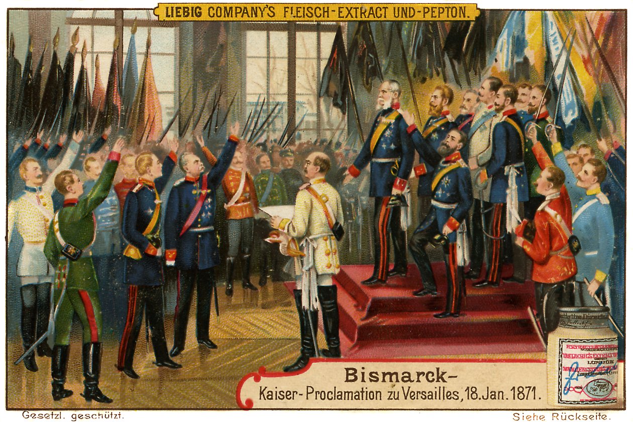 Bismarck a Versailles da Unbekannt