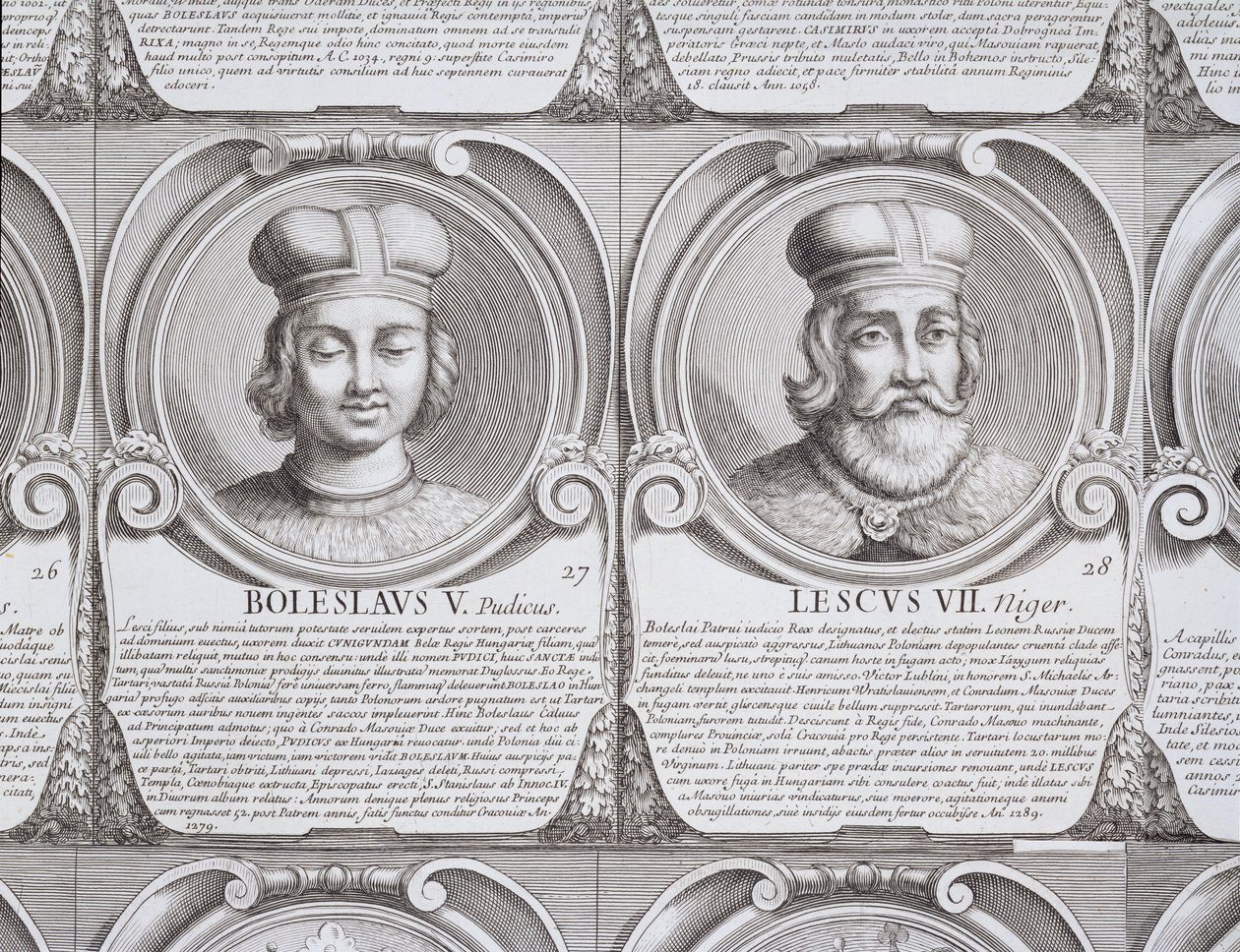 Boleslao V il Casto e Leszek II il Nero, n. 27 e 28 da 