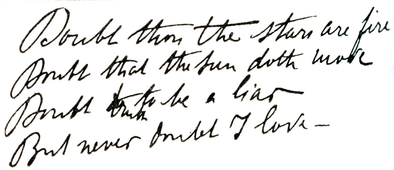 Citazione dal diario del capitano Alfred Dreyfus da Amleto (incisione) da Unbekannt