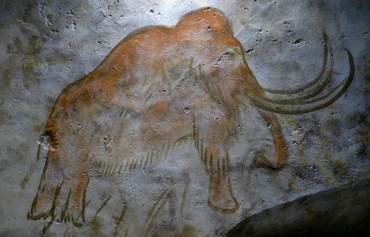 Pitture rupestri trovate nella Grotta di Altamira da Leopold Blonder