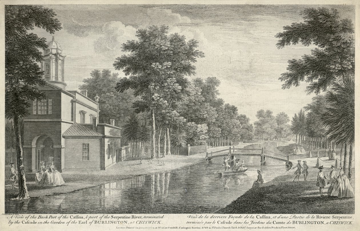 Chiswick House da Unbekannter Künstler