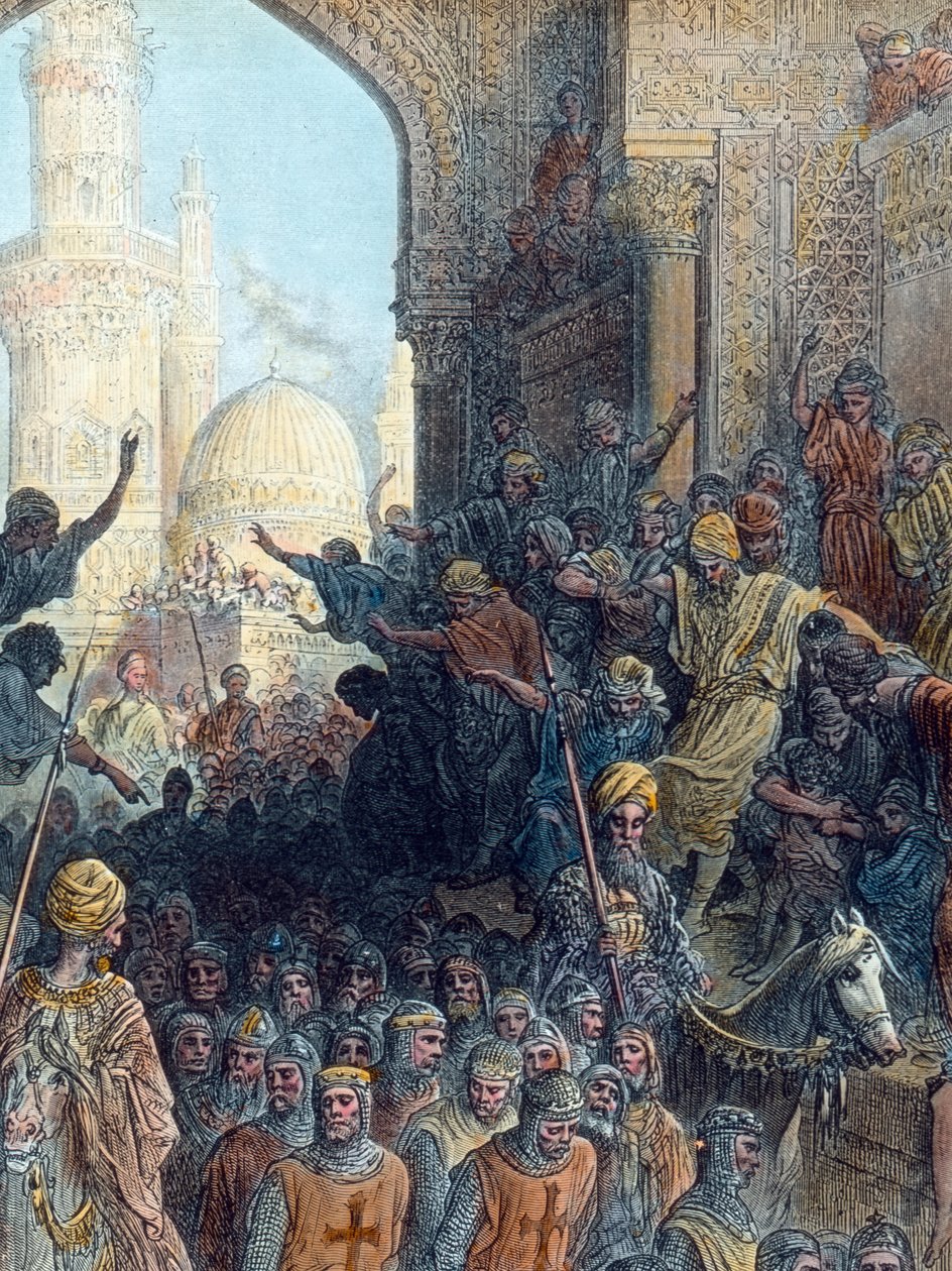 Prigionieri cristiani al Cairo da Unbekannter Künstler