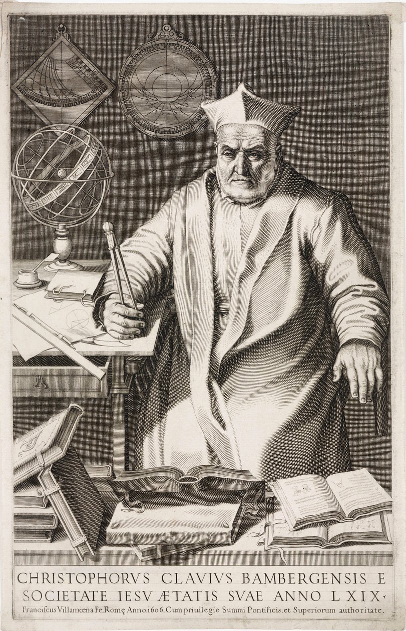 Christopher Clavius, sacerdote gesuita e matematico tedesco da Unbekannt
